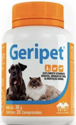 Suplemento Geripet 30 comprimidos sup_ger_30_com